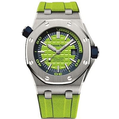 [스페셜오더]Audemars Piguet-오데마 피게 로얄 오크 오프쇼어 네이버 다이버 스틸 남성 레플리카시계 42mm