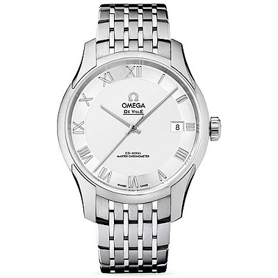 [스페셜오더]OMEGA-오메가 드 빌 코-액시얼 크로노그래프 스틸 블랙 신사시계 42mm