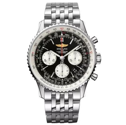 [스페셜오더]BREITLING-브라이틀링 내비타이머 01 크로노그래프 스틸 남성시계43mm