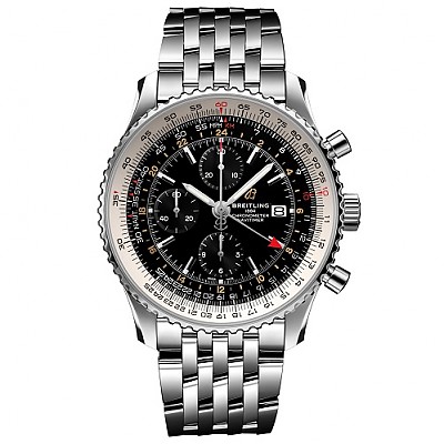 [스페셜오더]BREITLING-브라이틀링 내비타이머 B01 크로노그래프 43 팬암 에디션 스틸 시계 43mm