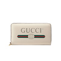 [스페셜오더]GUCCI-496317 8840 구찌 프린트 로고 핫핑크 지퍼 어라운드 이미테이션장지갑