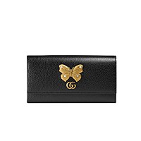 [스페셜오더]GUCCI-499359 5661 구찌 나비 모티브 장식 콘티넨탈 브라이트핑크 장지갑