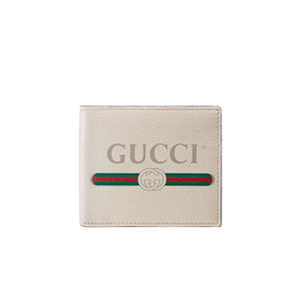 [스페셜오더]GUCCI-496309 8163 구찌 블랙 빈티지 로고 프린트 2단 지갑