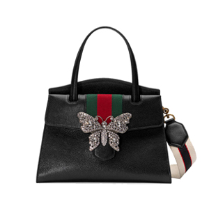 [스페셜오더]GUCCI 505342-2579 구찌 토템 나비 디테일 탑 핸들 백