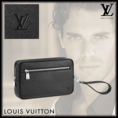 [스페셜오더]LOUIS VUITTON-M33424 루이비통이미테이션 블랙 타이가 카사이 클러치