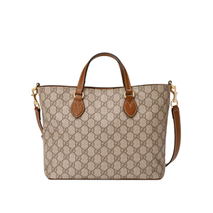 GUCCI 473887-8245 구찌 GG 수프림 캔버스 보스코 패치 장식 토트백