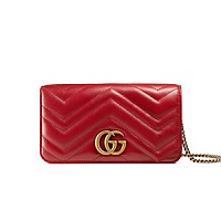 [스페셜오더]GUCCI-488426 1000 구찌 블랙 GG 마몽 체인 미니백