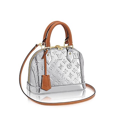 [스페셜오더]LOUIS VUITTON-M44389 루이비통 모노그램 베르니 메탈릭 알마 BB 홍콩명품핸드백