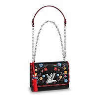 [스페셜오더]LOUIS VUITTON-M58568 루이비통 블랙 에삐 레오파드 프린트 트위스트 MM