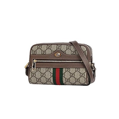 GUCCI-658551 구찌 베이지/에보니 오피디아 GG 미니 숄더백 20cm