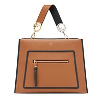 [스페셜오더]FENDI-8BH343 팬디 화이트 라지 레귤러 런어웨이백