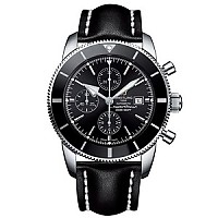 [스페셜오더]BREITLING-브라이틀링 블랙 슈퍼오션 II 볼케이노 러버스트랩 44mm