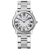 [스페셜오더]Cartier-까르띠에 롱드 솔로 드 스틸 브레이슬릿 레이디스 워치29mm