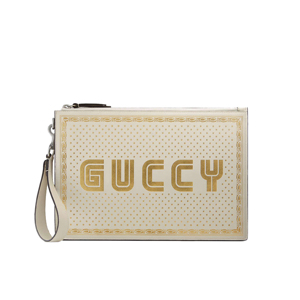 [스페셜오더]GUCCI 510489-1055 구찌 Guccy 프린트 가죽 파우치