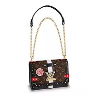 [스페셜오더]LOUIS VUITTON-M58568 루이비통 블랙 에삐 레오파드 프린트 트위스트 MM