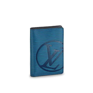 [스페셜오더]LOUIS VUITTON-M63517 루이비통 에삐레더 에피 이니셜 Bleu Azur 포켓 오거나이저