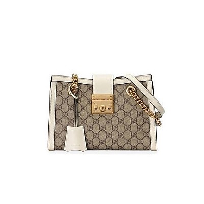 [스페셜오더]GUCCI-498156 8534 구찌 브라운 패들락 GG 수프림 스몰 숄더백