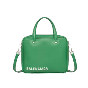 [스페셜오더]BALENCIAGA-513995 발렌시아가 송아지 가죽 그린 트라이앵글 스퀘어 XS