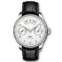 [스페셜오더]IWC-IW503502 IWC 포르투기저 애뉴얼 캘린더 스틸 그린 다이얼 시계 44mm