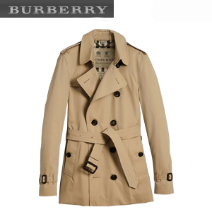 [스페셜오더]BURBERRY-39802121버버리 샌드링엄 쇼트 헤리티지 네이비 트렌치코트 남성용