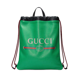 [스페셜오더]GUCCI-494053 8136 구찌 Gucci Coco Capitan 프린트 가죽 드로우스트링 백팩 옐로우