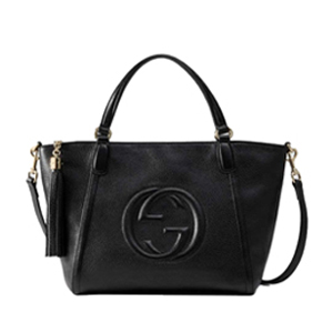 GUCCI-369176 6523 구찌 Soho 스몰 레드 테슬 탑 핸들백