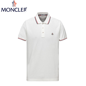 MONCLER-JP01293 몽클레어 네이비 반팔 폴로 셔츠 남성용