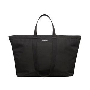 BALENCIAGA-457627 발렌시아가 레드 나일론 미디엄 캐리 쇼퍼 M