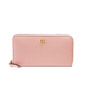 GUCCI-456117 6433 구찌 더블 G 레드 지퍼 어라운드 장지갑