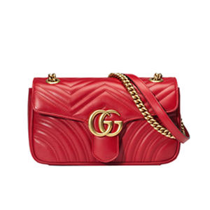 [스페셜오더]GUCCI 443497-4881 구찌 언스킬드 워커 GG 마몽 스몰 숄더백