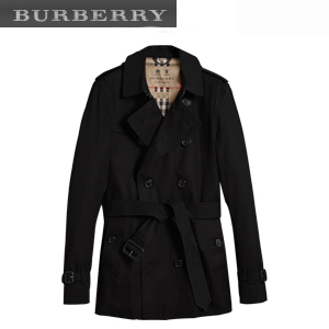 [스페셜오더]BURBERRY-39066871버버리 샌드링엄 쇼트 헤리티지 허니 트렌치코트 남성용