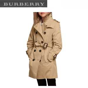 [스페셜오더]BURBERRYI-40094981 버버리 샌드링엄 헤리티지 레드 트렌치코트 아동용