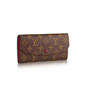 LOUIS VUITTON-M61289 루이비통 모노그램 로즈발레린 에밀리 월릿