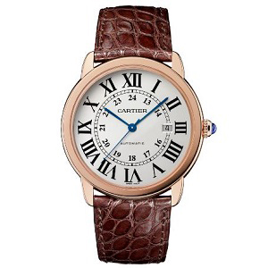 [스페셜오더]Cartier-까르띠에 롱드 솔로 드 까르띠에 스틸 브레이슬릿 워치42mm