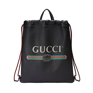 [스페셜오더]GUCCI-494053 8136 구찌 Gucci Coco Capitan 프린트 가죽 드로우스트링 백팩 옐로우