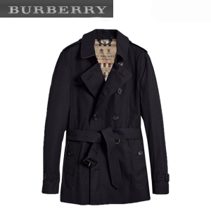 [스페셜오더]BURBERRY-39066871버버리 샌드링엄 쇼트 헤리티지 허니 트렌치코트 남성용