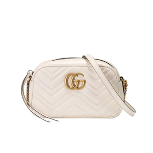 [스페셜오더]GUCCI-447632 6433 구찌 GG Marmont 레드 벨벳 스몰 숄더 백