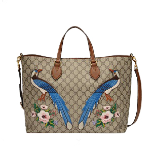 GUCCI-453705 9967 구찌 소프트 GG 수프림 캔버스 벵골 프린트 토트백