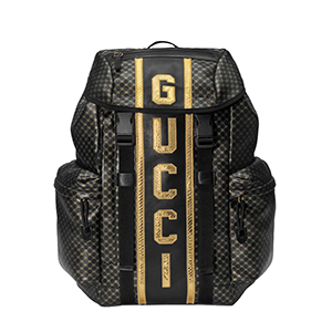 [스페셜오더]GUCCI-536413 2582 구찌 브라운 GG 가죽 Gucci Dapper Dan 백팩