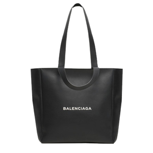 [스페셜오더]BALENCIAGA-485330 발렌시아가 블랙 마케트리 로고 토트 M