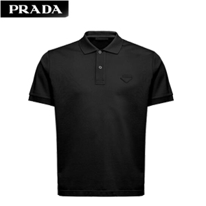 [스페셜오더]PRADA-UJN444 프라다 블랙 피케 폴로 셔츠