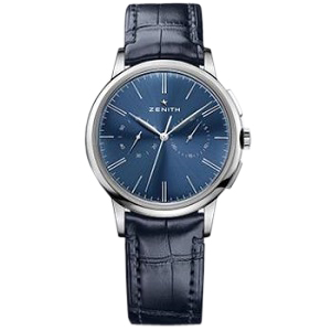 [스페셜오더]ZENITH-제니스 엘리트 클래식 스틸 그레이 다이얼 드레스워치 39mm