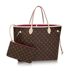 LOUIS VUITTON-N41360 루이비통 다미에 아주르 파우치 네버풀 GM