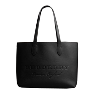 [스페셜오더]BURBERRY-40600961 버버리 송아지 가죽 페일 애쉬 로즈 라지 엠보싱 토트 백