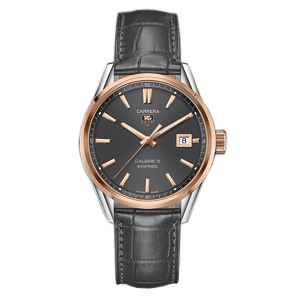 [스페셜오더]TAG Heuer-태그호이어 까레라 칼리버 5 로즈 골드 스틸 시계 39mm