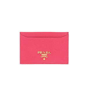 PRADA-1MC208 프라다 사피아노 가죽 레드 카드 지갑