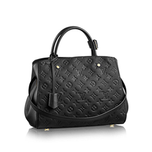 [스페셜오더]LOUIS VUITTON-M45499 루이비통 블랙 모노그램 앙프렝뜨 몽테뉴 MM #홍콩루이비통가방