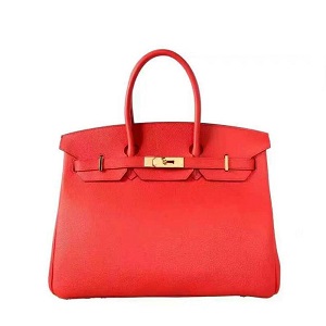 [스페셜오더]HERMES-에르메스 Birkin 벌킨 백 35 피오니 레드 금장 R각인 ORIGINAL LEATHER 