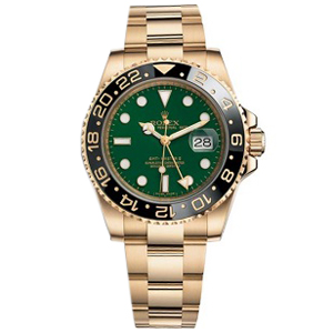 ★[AR팩토리]ROLEX-롤렉스 GMT-마스터 II 세라믹 베젤 에버로즈 골드 블랙 40mm