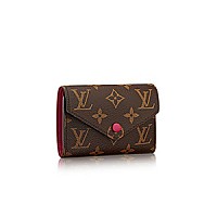 LOUIS VUITTON-N40638 루이비통 피치 핑크 다미에 빅토린 월릿